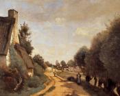 A Road near Arras - 让·巴蒂斯特·卡米耶·柯罗